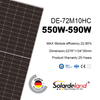 Mono 550W-590W-Bifacial-Transparentbacksheet